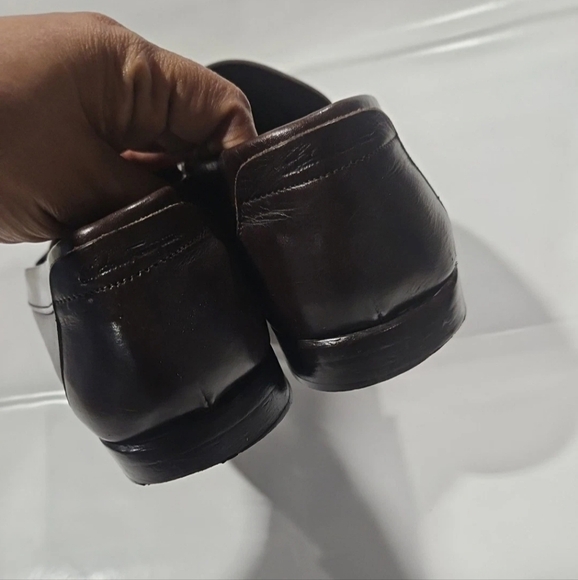 Salvatore Ferragamo Men's Brwon Moccasin Gancini Buckle Loafers Size 11 D US - Picture 10 of 14